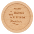 Untersetzer „Alles in Butter Auf´m Kutter“ Buche