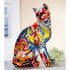 GILDE Katze Street Art Poly H. 29cm