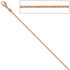 Ankerkette 585 Rotgold 1,5 mm 45 cm Gold Halskette Rotgoldkette Karabiner