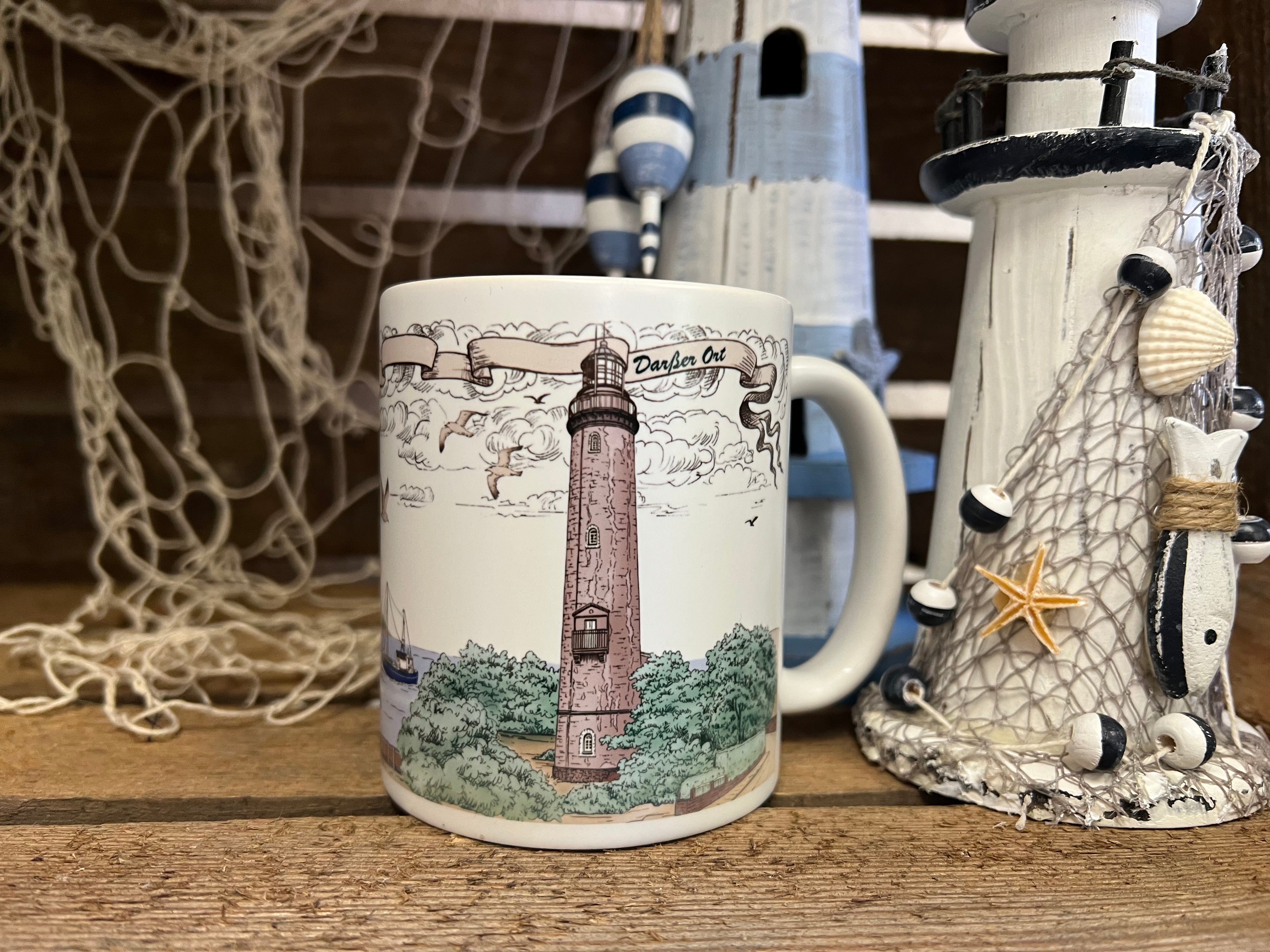 Fischland-Darß-Zingst Tasse mit Zeichnung