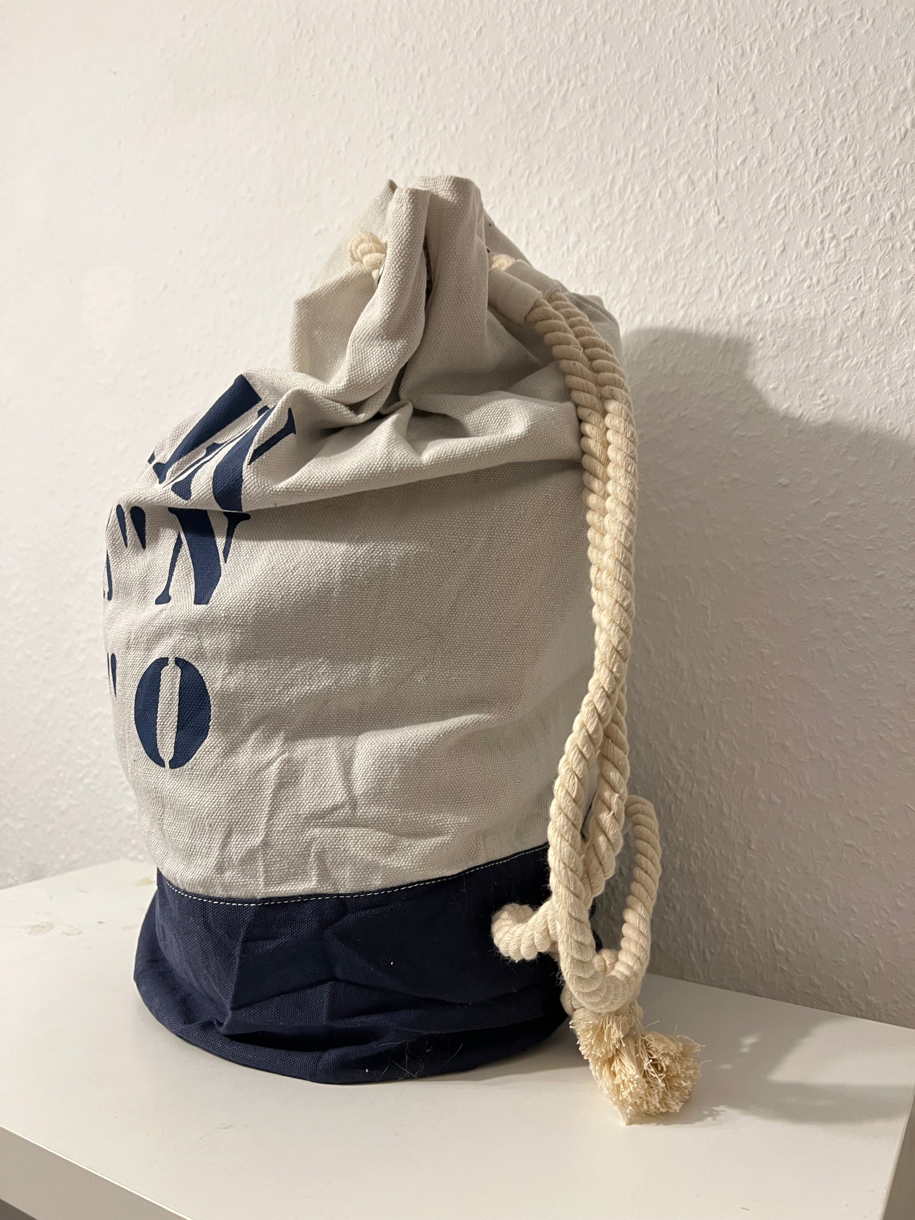 Fehmarn Tasche mit Henkel als „Sack“