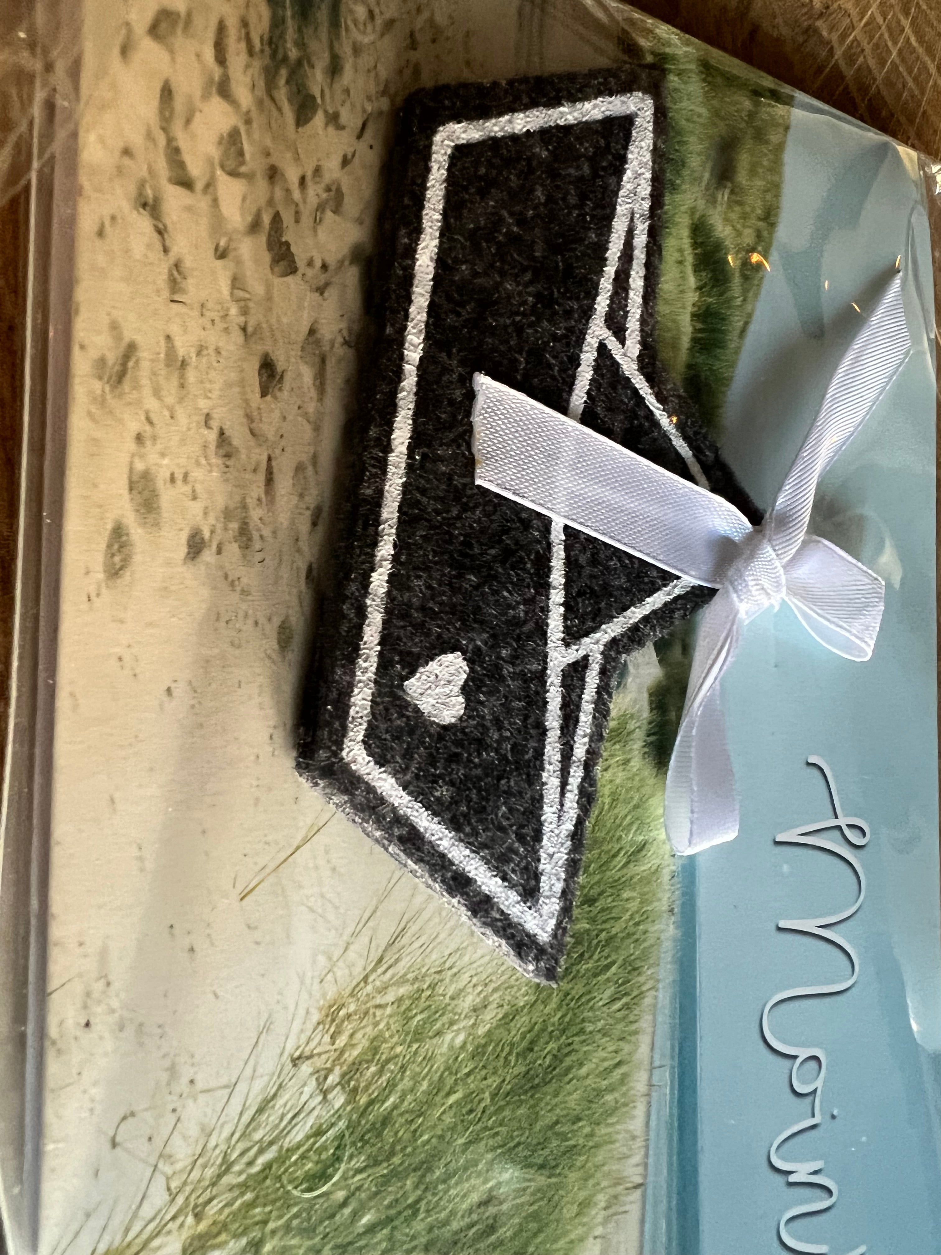 Grußkarte GILDE mit Filz und Umschlag