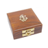 Holzbox mit Anker 7x7x2,5cm - MEER DEKO