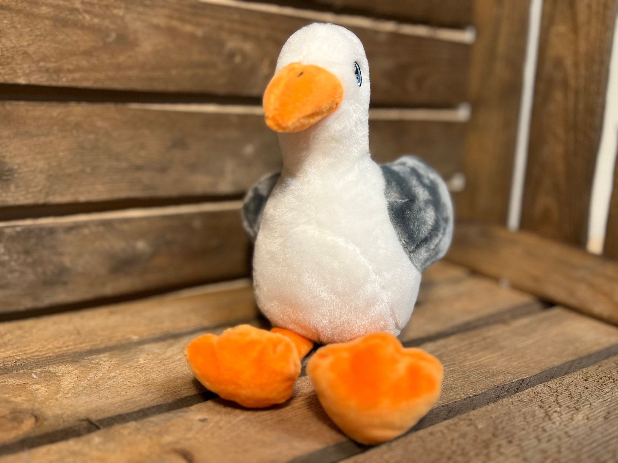 Möwe Stofftier 26cm sitzend - MEER DEKO