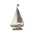 Segelschiff H. 41cm Holz massiv - MEER DEKO