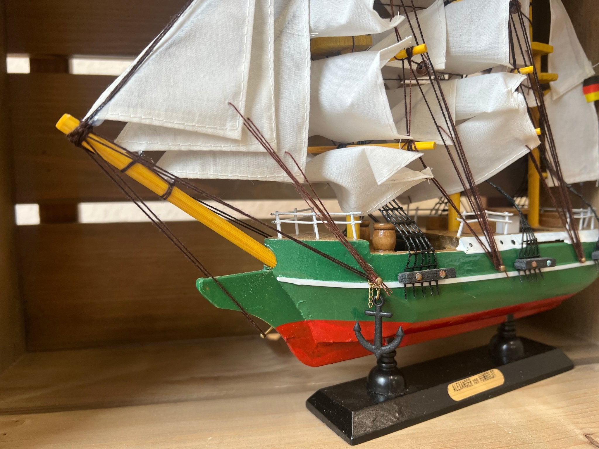 Segelschiff MS Alexander von Humboldt L. 31cm - MEER DEKO