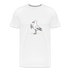 Möwe mit Eis T-Shirt - white