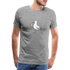 Möwe mit Eis T-Shirt - heather grey