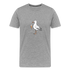 Möwe mit Eis T-Shirt - heather grey