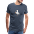 Möwe mit Eis T-Shirt - heather blue