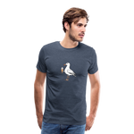 Möwe mit Eis T-Shirt - heather blue