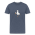 Möwe mit Eis T-Shirt - heather blue