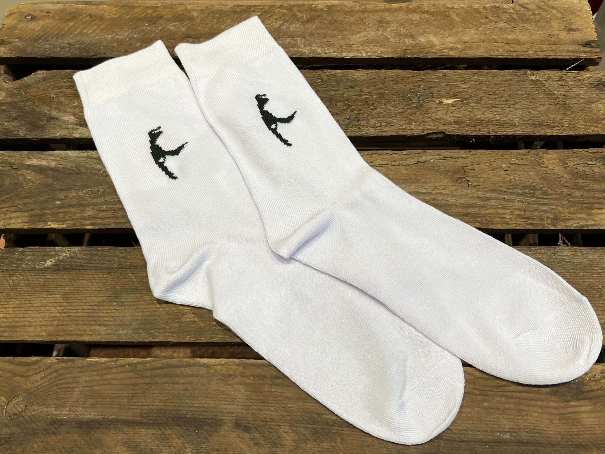 Sylt Socken weiß Gr. 43 - 46 - MEER DEKO