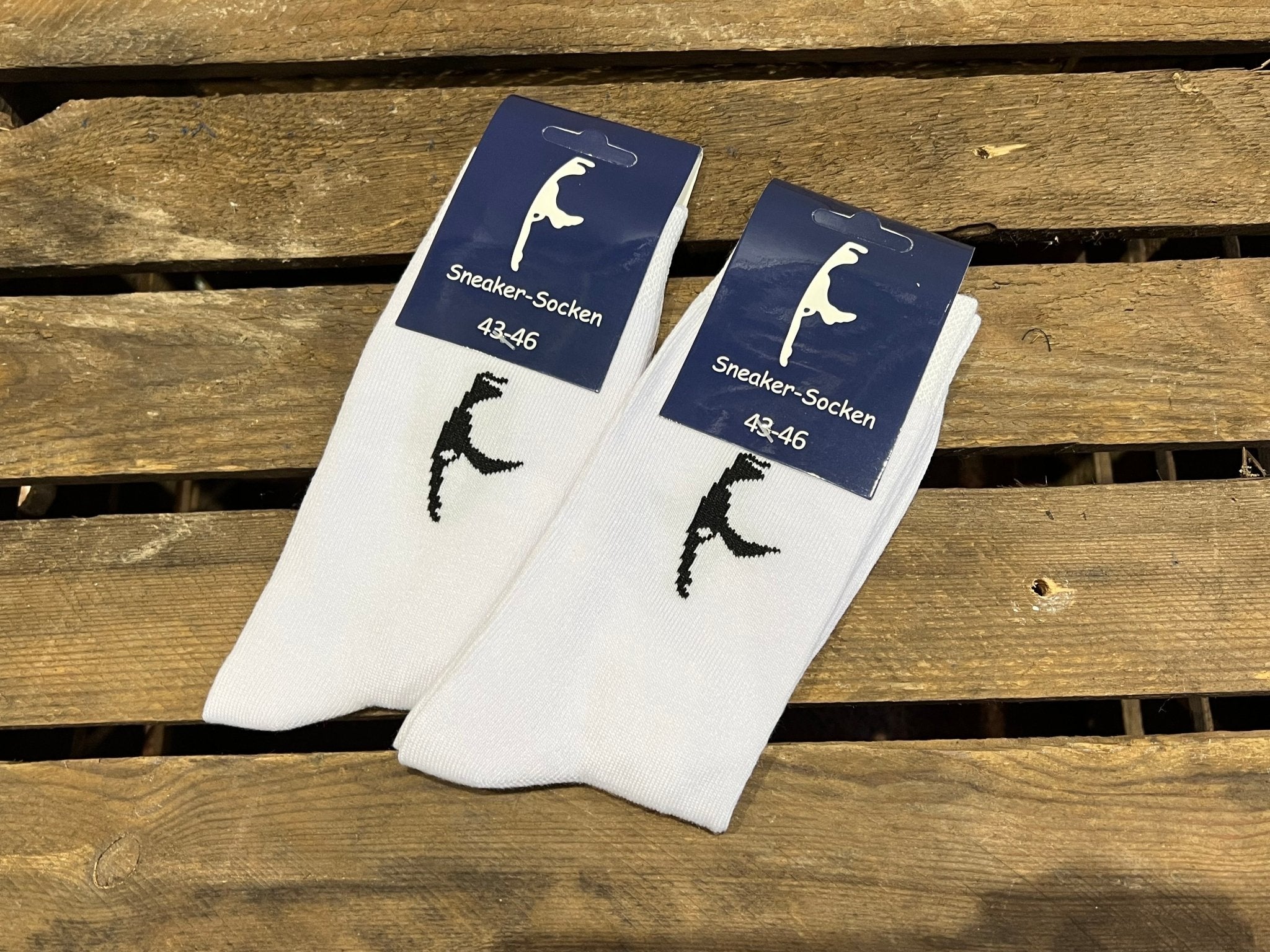 Sylt Socken weiß Gr. 43 - 46 - MEER DEKO