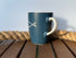 Tasse Fisch blau 330ml Steingut - MEER DEKO